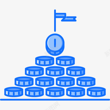 蓝青色钱钱33蓝图标图标