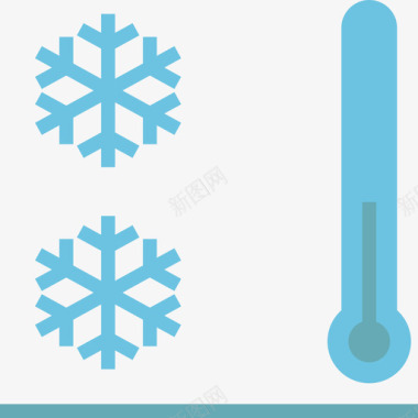寒冷图片寒冷天气136平坦图标图标