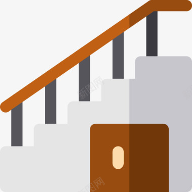 楼梯楼梯家装3平图标图标