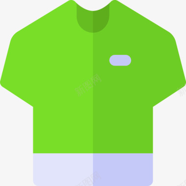 时尚标志衬衫时尚电子商务7扁平图标图标