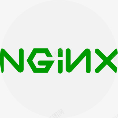 软件开发工具栏Nginx软件开发徽标平面图标图标