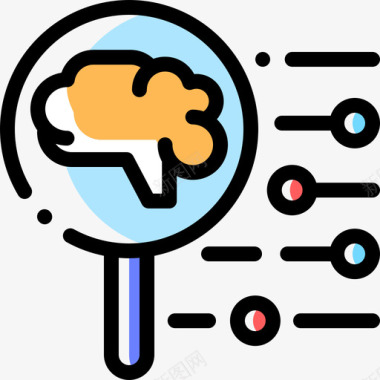 25D人工智能分析人工智能25颜色省略图标图标