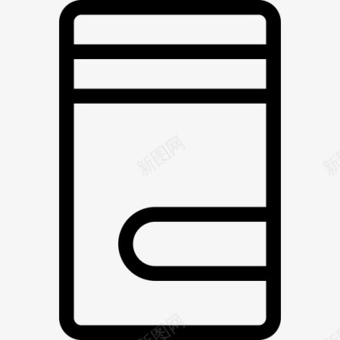 会所美容钱包美容用品直线型图标图标