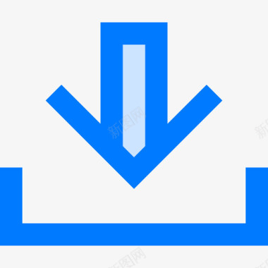 信息和电子邮件3蓝色图标图标