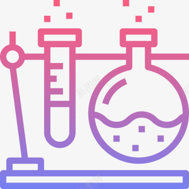 送50实验室科学50线性梯度图标图标