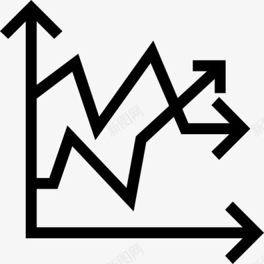 数据分析矢量图分析数据分析2线性图标图标