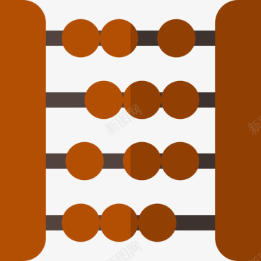 算盘珠算盘回学校32平图标图标