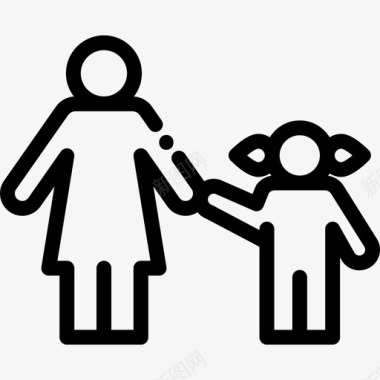 母女家庭生活2直系图标图标