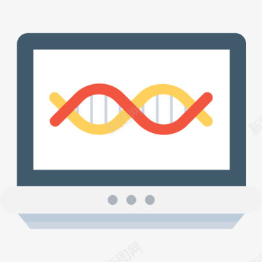 医学画Dna医学62扁平图标图标