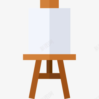 艺术字母帆布艺术工作室5平面图标图标