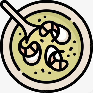 粤菜海鲜汤中餐9正色图标图标