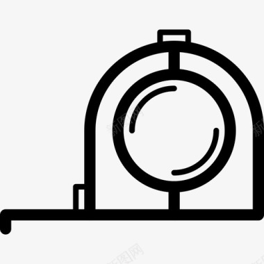 48卷尺结构48线性图标图标