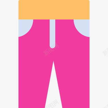 裤子婴儿52平底裤图标图标