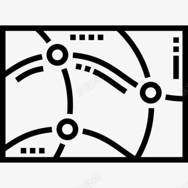 网格编辑工具17线性图标图标