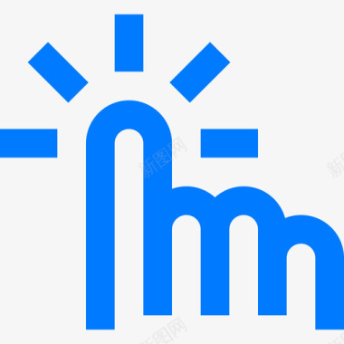 蓝色触摸手势触摸触摸手势4蓝色图标图标