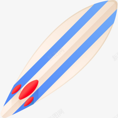 冲浪板旅行143彩色图标图标