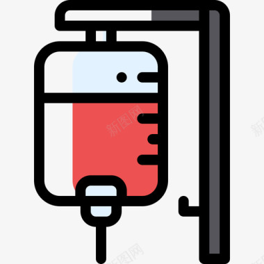 色差喷溅输血健康33色差图标图标