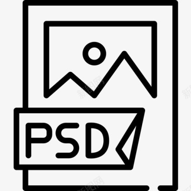Psd文件编辑6线性图标图标
