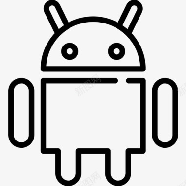 通知叮当声Android通知6线性图标图标