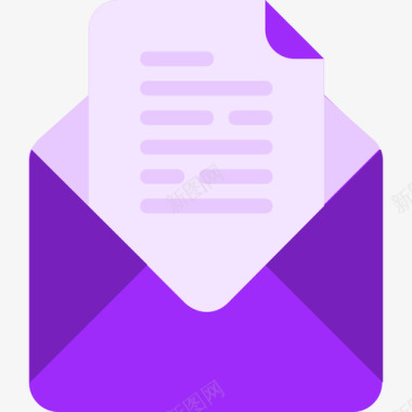 150电子邮件商务150扁平图标图标