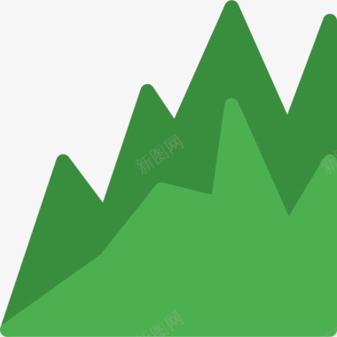 平面图矢量折线图业务图和图表5平面图图标图标