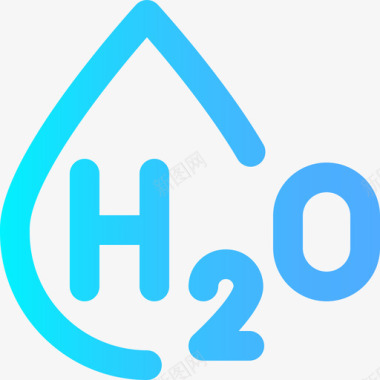 H2o教育135梯度图标图标