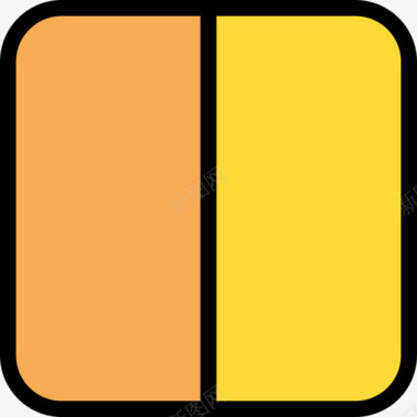 矩形选框矩形ui接口19线性颜色图标图标
