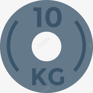 格斗健身公斤运动健身平板图标图标