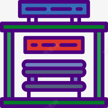 车站图标公交车站市区11号线形颜色图标图标