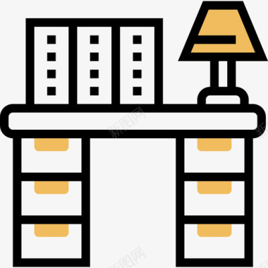 可拆卸办公桌办公桌教育123黄影图标图标