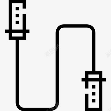 背包户外跳绳户外活动20直线型图标图标