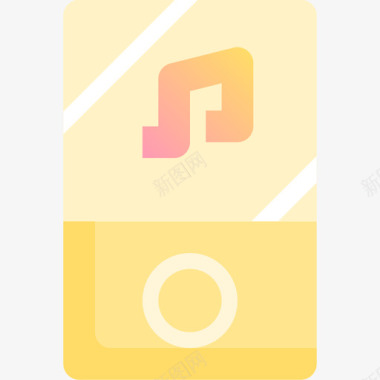 黄色蝴蝶兰Mp3业余爱好和休闲黄色图标图标