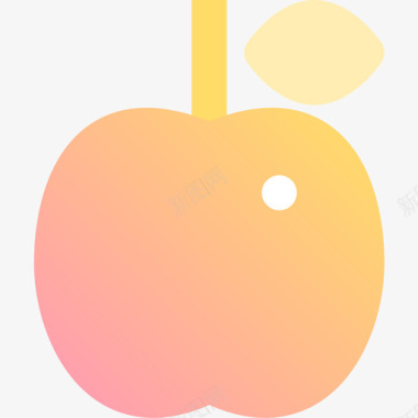 苹果42学校黄色图标图标