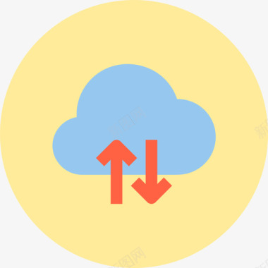 翻页箭头2云计算箭头和用户界面2平面图标图标