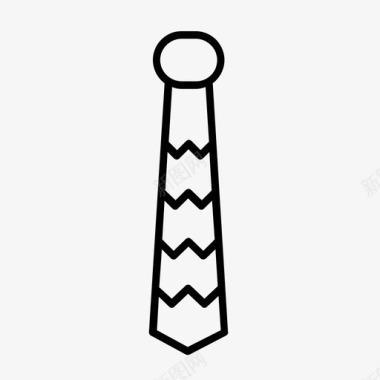 领带配件西装领带图标图标
