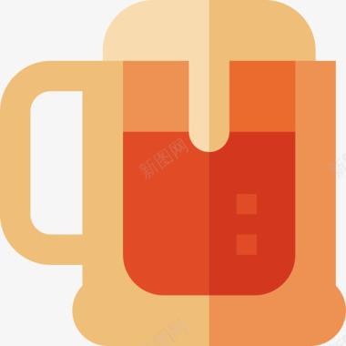 啤酒秋季34淡啤酒图标图标