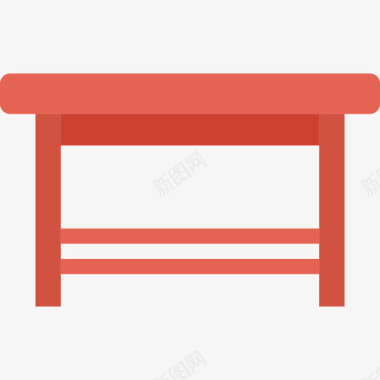 办公桌商务和办公16平桌图标图标