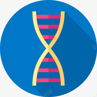 DNA图案Dna世界癌症意识日平淡图标图标
