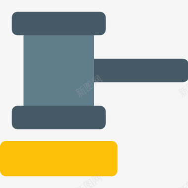 法院拍卖法院槌商业金融5单位图标图标
