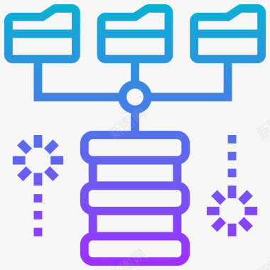 地图分布数据分布式大数据11梯度图标图标