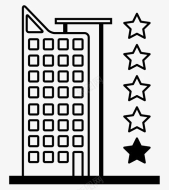 星级酒店评级一排名图标图标