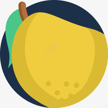 三亚芒果芒果水果蔬菜图标图标
