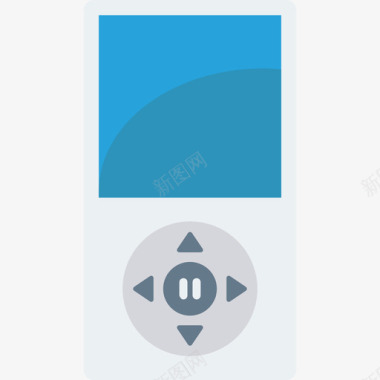 音频波形Ipod音乐音频和视频平板图标图标