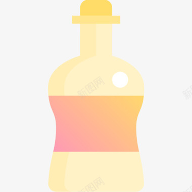 威士忌西式3黄色图标图标