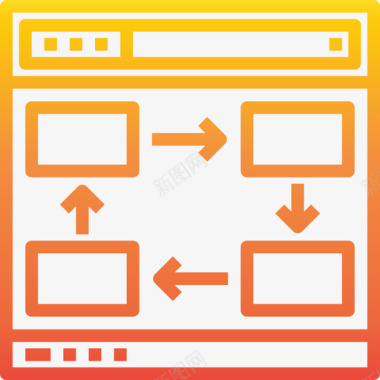 优秀网站过程网站浏览器2渐变图标图标