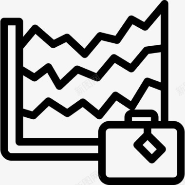 a4图饼图分析4线性图标图标