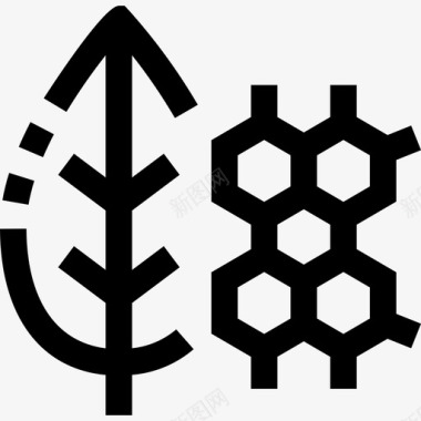 分子分子学校和教育4线性图标图标