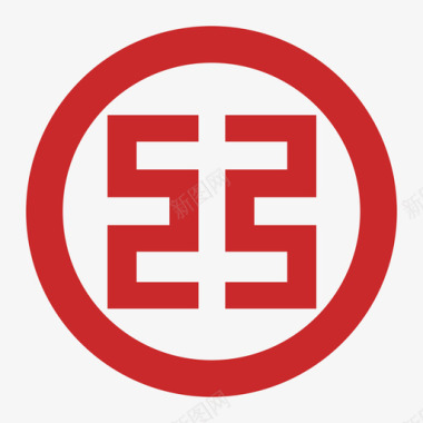 矢量银行工商银行logo图标