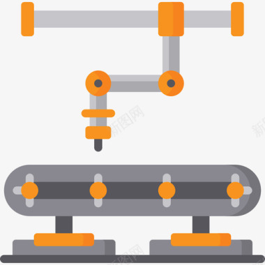 工业机器人工业机器人工业过程19平面图标图标