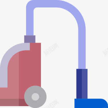 家用蒸锅素材吸尘器家用电器10扁平图标图标